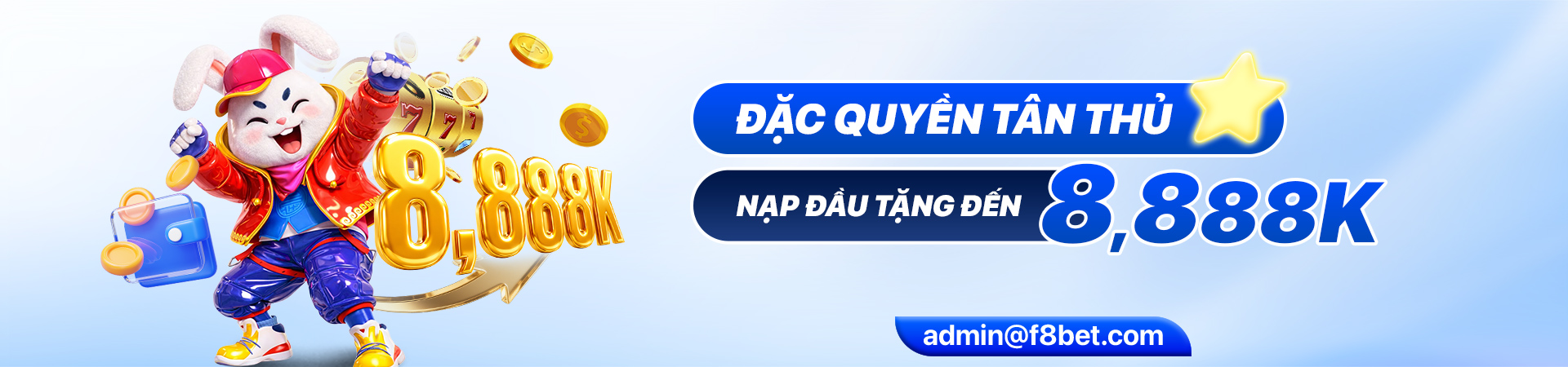 chương trình đặc quyền tân thủ tặng đến 8888k tại f8bet